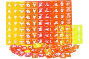 Viipha DND Tabletop Game Tokens Acryl Laser Cut Fantasy RPG Hero und Monster Token Set mit 110 Stück