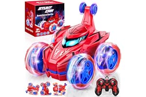 Ophy Macchina Telecomandata per Bambini, Giochi Bambini 3 4 5 6 7 8 9 Anni, Regalo Bambino 3 4 5 6 7 8 9 Anni, Giocattolo per Auto Telecomandata Acrobatica per bambini, Spider Car