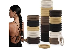 ‎DREAMLOVER Dreamlover Haargummis Damen, Hair Ties for Women, Dicke Haargummis , 50 Stücke
