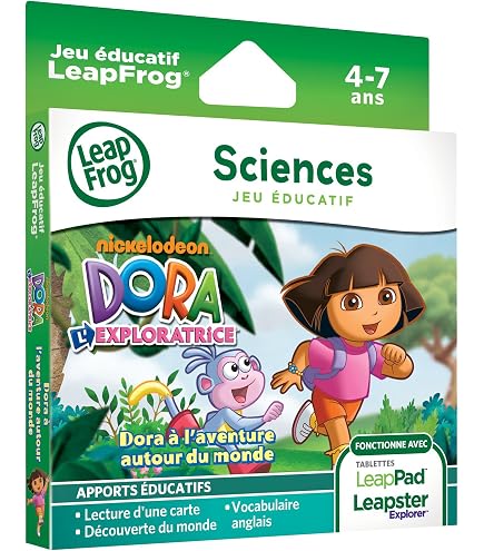 Jeu LeapFrog Leapster Explorer 'M. Crayon Sauve Bourguibrouille' - Neuf, éducatif