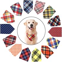 Weewooday Batik-Hundehalstücher – 20 Stück, Waschbar, Für Große Hunde, Sommer & Kostümpartys