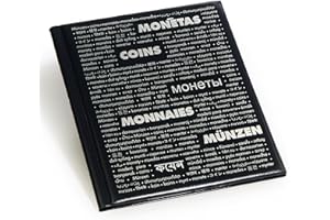 Leuchtturm 345988 Münzrähmchen Album - Album de Collection avec 10 Pochettes pour 20 Cadres en Carton - Bleu