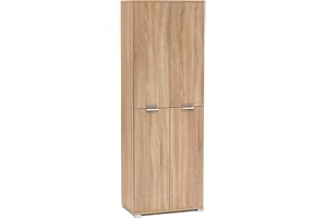 MeMi Me1618RSN Armadio, Legno, Rovere Sonoma, 36.5x60x174 cm