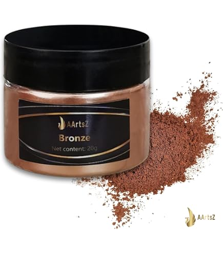 Poudre De Mica Naturelle 15g – Pigment Marron Rouge Pour Résine époxy, Peinture Voiture, DIY