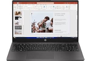 HP 250 G10 Intel Core i5-1334U Laptop 15.6" Full HD 16GB DDR4-SDRAM 512GB SSD Windows 11 Pro - Dark Ash Silver - AK9T1AT#ABU