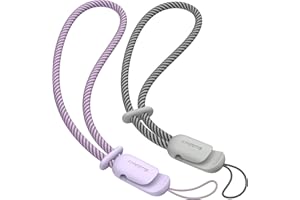 SURPHY 2 Pièces Cordons avec Dragonnes à Main pour Couple, pour Téléphone Portable, clé, USB, Lecteur MP3, MP4 et Plus