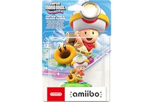 Amiibo Figurine - Captain Toad & Talking Flower