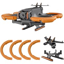 4er Set Motorschutzhüllen Für DJI Avata 2 – Aluminium-Abdeckung, Wasser- & Staubdicht, Orange