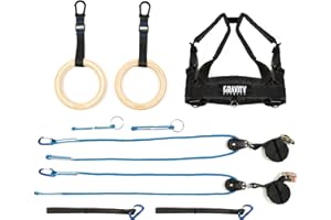Gravity Fitness Dream Machine Assisted Calisthenics & Gymnastikringe Suspension Trainer System