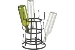Esschert Design C2074 Flasktorkare, Rostfritt stål, Metall