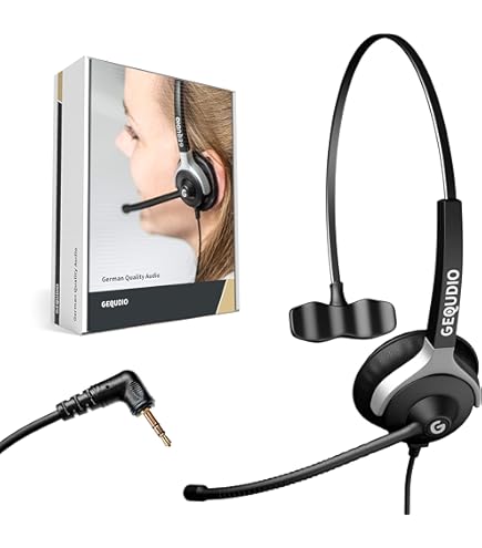 Cuffie Panasonic RP-TCA430E-S Per Telefoni Serie KX-TGxx - Grigie, Jack 2.5mm - Foto 7