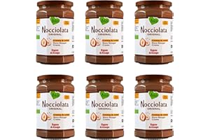 Rigoni di Asiago - Nocciolata - 6x 650g, Nuss Nougat Creme, Haselnusscreme ohne Palmöl, Nuss Nougat Creme ohne Palmöl, Leckerer Brotaufstrich