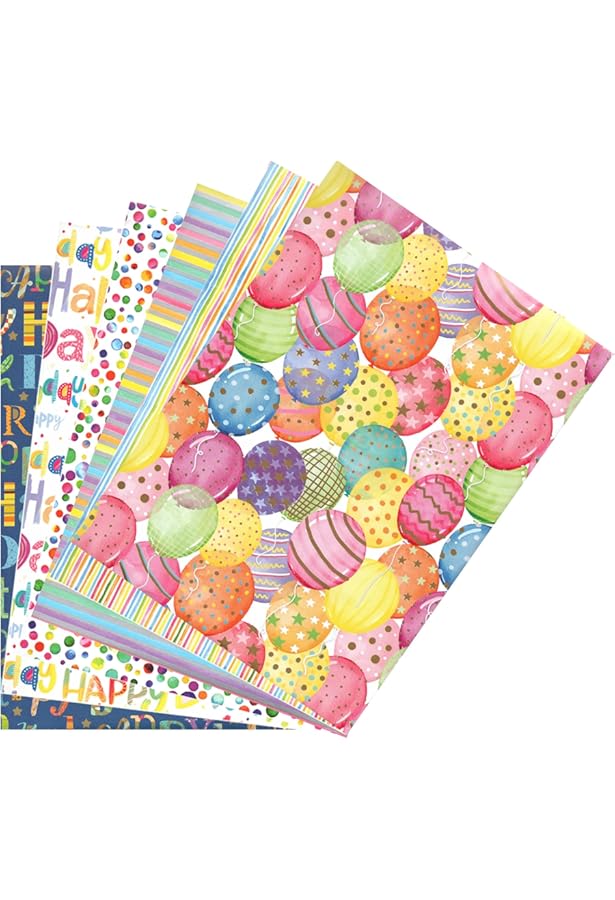 Geluode Bouw Inpakpapier, Road Under Construction Tractor Truck Op Lichtblauw Inpakpapier voor Kids Jongens Mannen Verjaardagsfeestje Baby Shower 4 Vellen Gift Wrap - Plat gevouwen 50 x 76cm