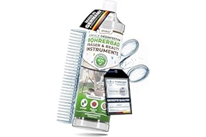 Qindoo Instrumentendesinfektion Bohrerbad Desinfektion Fräser, Fußpflege, Nagelstudio, Friseur, Barber, Dermaroller Kosmetik Instrumente, Ultraschall geeignet