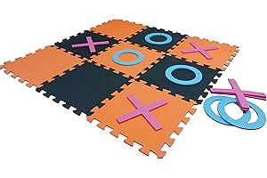 Quickdraw Jeu de géants à la maison et au jardin Jeu familial en plein air et tapis de sol en mousse Eva