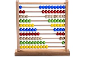 Jaques of London Wooden Abacus for Kids - Premium Educational Toy for 2 Year Olds - Ideal Learning and Educational Toy for 3 Year Olds - Perfect Abacus for Toddlers