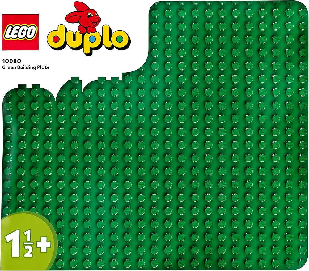 LEGO® DUPLO® Yeşil Yapım Plakası 10980 - Çocuklar İçin Yaratıcı Oyuncak Yapım Seti (1 Parça)