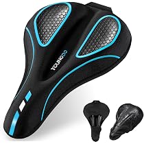 Samos Coprisella Bici XL Morbido E Imbottito – Per Sella Mountain Bike, Cyclette E Spinning, Antiscivolo