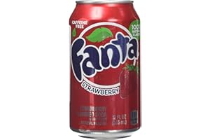 Fanta Fraise Boisson Gazeuse 350 g - Lot de 12