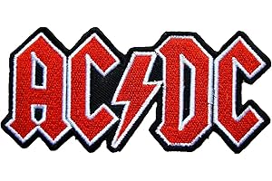 AERECEPT AC DC ACDC Rock Band t Shirts Logo MA27 Embroidery iron on Patches by MartOnNet Music Patch