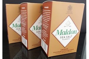 Maldon Rökt havssalt – trepack (3 x 125 g)