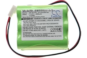 vhbw 1 x akumulator zamienny do ESP/Marmitek 11AAAH6YMX, GP150AAM6YMX, GP220AAM6YMX do instalacji alarmowej, systemu alarmowego (2000 mAh, 7,2 V, NiMH)