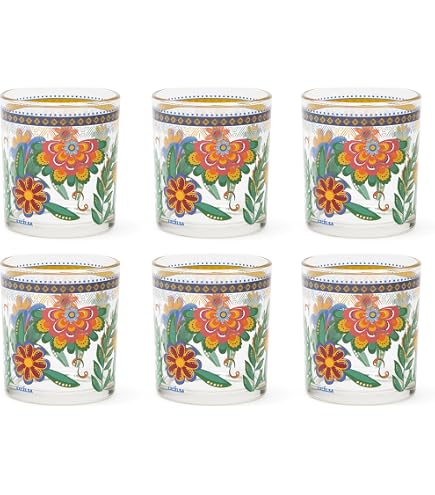 Excelsa set 6 bicchiere vetro Luxor acqua e multiuso 320 Ml cod.63505 - Excelsa