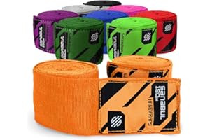 Sanabul 450 cm Professional Elastic Bandages for Boxing, Kickboxing, Muay Thai, MMA