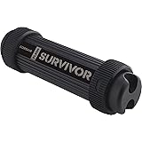 Corsair Flash Survivor Stealth v2 128GB USB-Speicherstick (USB 3.0, robust, wasserabweisend) schwarz