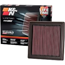 K&N E-2999 Filtro Aria Sostitutivo Auto Ad Alto Flusso - Lavabile, Riutilizzabile, Aumenta Potenza E Accelerazione, Garanzia 1 Milione Di Miglia