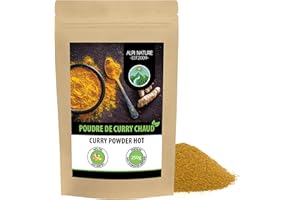 Alpi Nature Curry Poudre Piquante 250g, Épices Indiennes, Poudre de Curry Piquante, Mélanges d'Épices