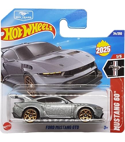 Hot Wheels Ford Mustang 5-pak : Amazon.pl: Arts & Crafts