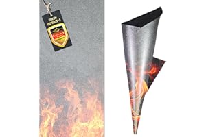 FireMat Silk-A Edition 50x40cm, feuerfeste Unterlage,Brandschutz Unterlage, Öl abweisend + rutschfest.Feuerfeste Unterlage für Elektrogeräte wie Kaffeemaschine, Wasserkocher, Mikrowelle ..