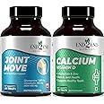 End2End Nutrition Joint Move and Calcium | Joint Support and Bone Care - 60x2
