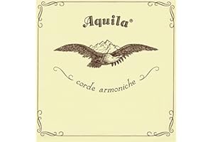 AQUILA CORDE ARMONICHE Aquila 33U Sopran-Ukulele Satz, Standard-Stimmung, New Nylgut, Key of D, ADFB, Saitenlänge 60 cm