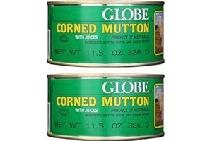 Globe Corned Mutton with Juices (2 Pack, Total of 23oz)