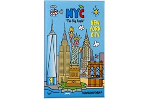 DONSOUVENIR Magnete New York. Modello: libertà. CALAMITA da FRIGO