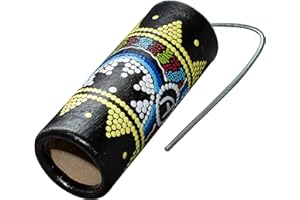 Australian Treasures - TAMBURO DEL TUONO, AT- BLCTD-20- Thunder Drum- strumento musicale per bambini - Tuono Tamburo - 20cm