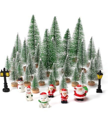 Kit 2 Mini Sapins De Noël Magiques En Papier - Culture De Cristaux, Expérience Scientifique - Jouet éducatif, Décoration