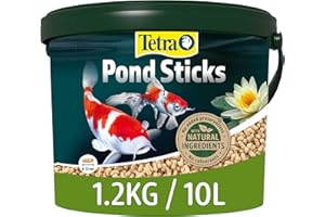 Tetra Pond Fish Food Sticks 1.2kg - biologically balanced for pond fish