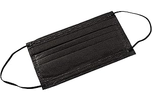 PAIDE P Mascarillas Higiénicas Color Negro 100 Unidades