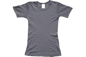 HERMKO 62810 Kinder Funktionswäsche Kurzarm Shirt, Funktionsunterhemd für Mädchen und Jungen