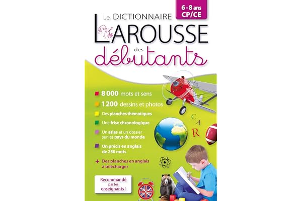 Dictionnaire Larousse des débutants: 6-8 ans, CP/CE