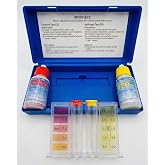 HİSAR HAVUZ Profesyonel Havuz Suyu Test Kiti - Klor ve pH &Ouml;l&ccedil;er Seti - Sıvılı kutulu
