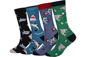 Cansok Chaussettes fantaisie fantaisie pour homme EUR 42-46