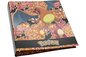 CYPBRANDS Pokémon- Carpeta 4 Anillas Charmander, Material escolar, Archivador, Carpesano, Clasificador, Color Naranja, Producto Oficial (CyP Brands)