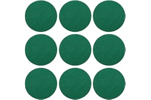 Toddmomy Lot de 10 patins en feutre pour raquette de hockey Air Hockey - Accessoires de hockey (taille L)