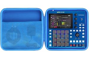 Lebakort hårt skyddsfodral för Akai Professional MPC One G2 | Bärväska för One G2/One+ Next-Gen fristående produktionscenter, hårt skal, stötsäkert skydd