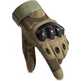 HUNTVP Military Gloves Touch Screen Tactical Motorcycle Bike for Outdoor Sports Cycling Camping Climbing