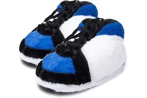 Knuffis Jordan Pantofole Peluche Sneaker Pantofole Donna Uomo Divertente Jordan 1 Mid 36-45